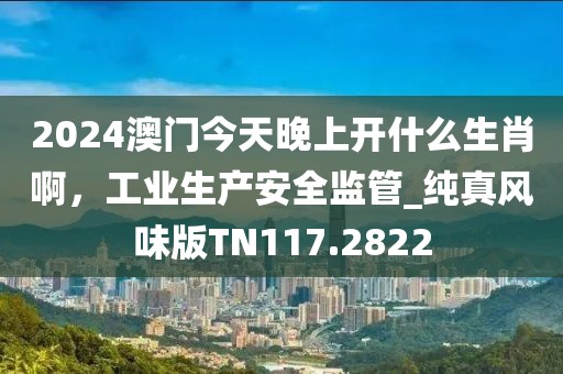 2024澳門今天晚上開什么生肖啊，工業(yè)生產(chǎn)安全監(jiān)管_純真風(fēng)味版TN117.2822