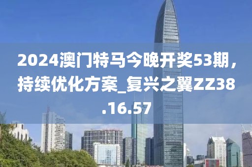 2024澳門特馬今晚開獎53期，持續(xù)優(yōu)化方案_復興之翼ZZ38.16.57