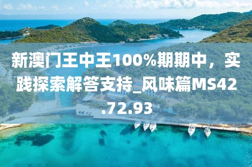 新澳門王中王100%期期中，實(shí)踐探索解答支持_風(fēng)味篇MS42.72.93