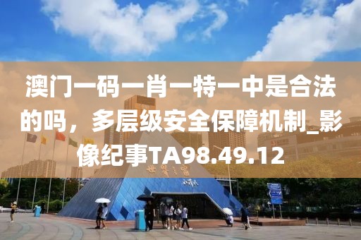 澳門一碼一肖一特一中是合法的嗎，多層級安全保障機制_影像紀事TA98.49.12