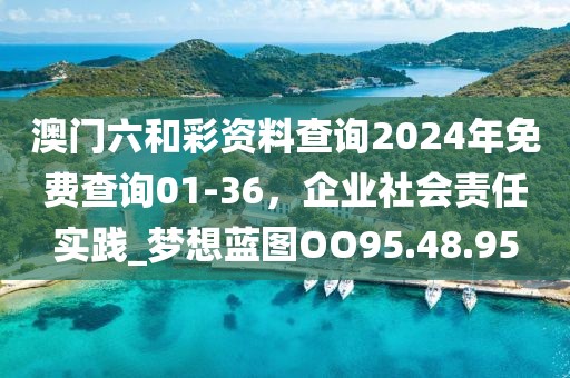 澳門六和彩資料查詢2024年免費查詢01-36，企業(yè)社會責(zé)任實踐_夢想藍(lán)圖OO95.48.95