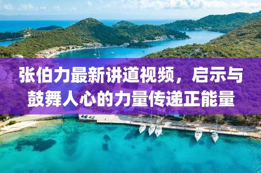 張伯力最新講道視頻，啟示與鼓舞人心的力量傳遞正能量