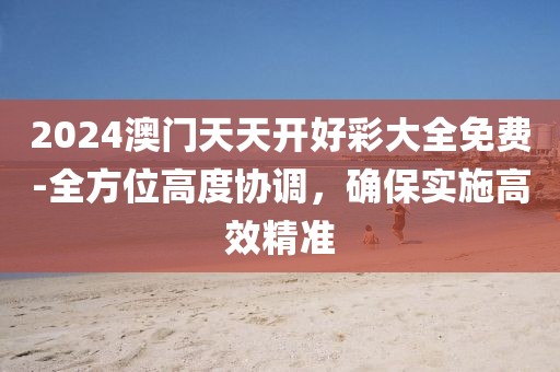 2024澳門天天開好彩大全免費-全方位高度協(xié)調(diào)，確保實施高效精準