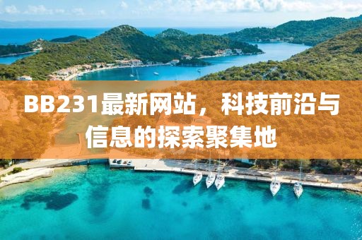 BB231最新網站，科技前沿與信息的探索聚集地