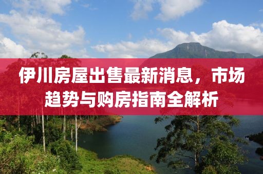 伊川房屋出售最新消息，市場趨勢與購房指南全解析