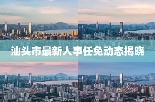 汕頭市最新人事任免動(dòng)態(tài)揭曉