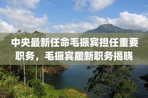 中央最新任命毛振賓擔(dān)任重要職務(wù)，毛振賓履新職務(wù)揭曉