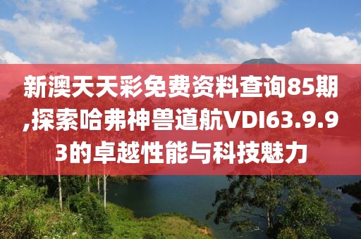 新澳天天彩免費(fèi)資料查詢85期,探索哈弗神獸道航VDI63.9.93的卓越性能與科技魅力