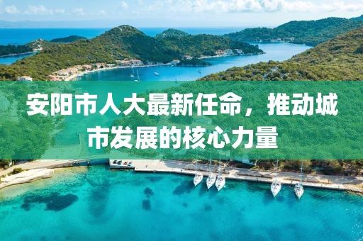 安陽市人大最新任命，推動城市發(fā)展的核心力量