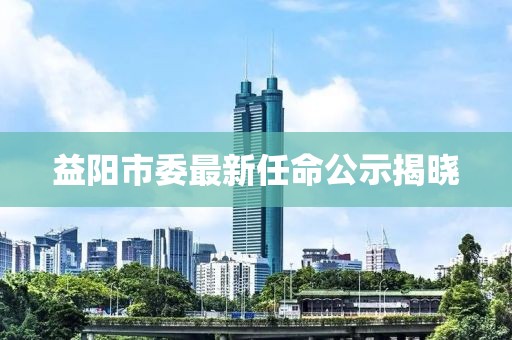 益陽市委最新任命公示揭曉