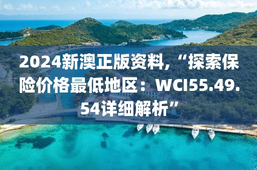 2024新澳正版資料,“探索保險價格最低地區(qū)：WCI55.49.54詳細解析”