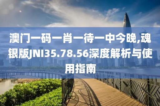 澳門(mén)一碼一肖一待一中今晚,魂銀版JNI35.78.56深度解析與使用指南