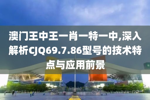 澳門(mén)王中王一肖一特一中,深入解析CJQ69.7.86型號(hào)的技術(shù)特點(diǎn)與應(yīng)用前景