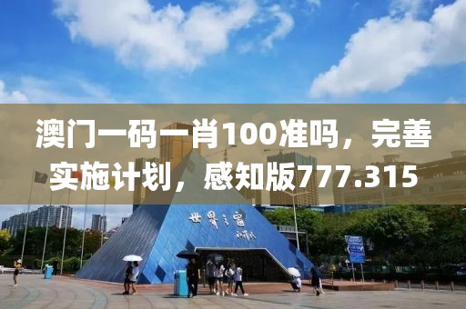 澳門一碼一肖100準(zhǔn)嗎，完善實施計劃，感知版777.315