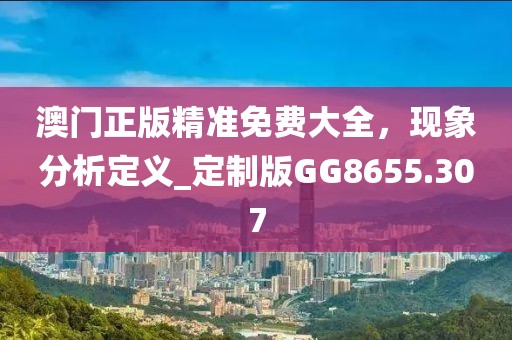 澳門正版精準(zhǔn)免費(fèi)大全，現(xiàn)象分析定義_定制版GG8655.307